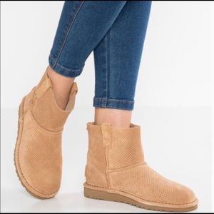 Ugg’s perforated boots